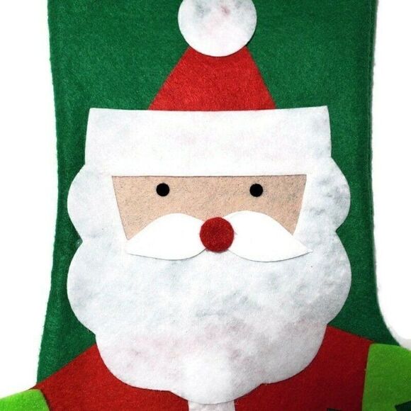 Christmas Felt Stockings Santa Kids Family Holiday Decor from TARGET - Set of 4 - Picture 4 of 5